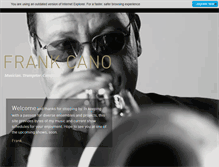 Tablet Screenshot of frankcano.com